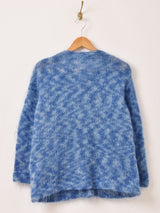 ミックスニット カーディガン