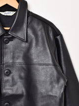 Backers フェイクレザーコート