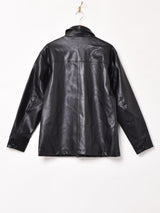 Backers フェイクレザーコート