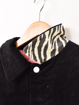 【3色展開】Backers ゼブラ コーデュロイ 襟付き スタジアムジャケット