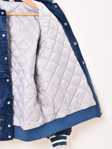 【3色展開】Backers ゼブラ コーデュロイ 襟付き スタジアムジャケット