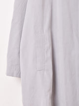 イタリア製 ピーチスキン ステンカラーコート