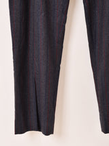 ストライプ スラックス