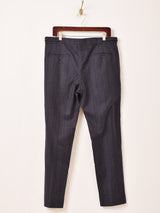 ストライプ スラックス