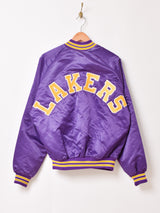 90's〜 アメリカ製 Los Angeles Lakers スタジアムジャケット