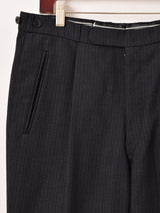 ストライプ スラックス