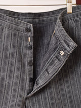 フランス製 ストライプ フレンチワークパンツ