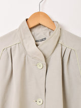 フランス製 スタンドカラー コート