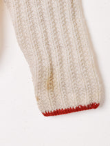 花刺繍 チロルカーディガン