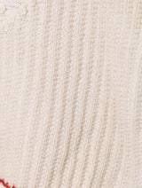 花刺繍 チロルカーディガン