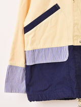 切り替えデザイン ファイヤーマンジャケット