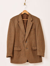 イングランド製 ヘリンボーン テーラードジャケット