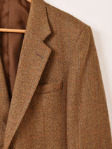 イングランド製 ヘリンボーン テーラードジャケット