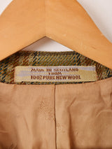 スコットランド製 チェック柄 テーラードジャケット