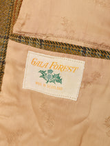 スコットランド製 チェック柄 テーラードジャケット