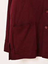 オープンカラー ジャケット