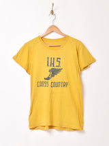 70's カレッジプリントTシャツ