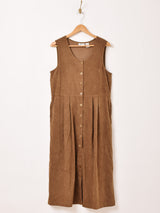 ピーチスキン ノースリーブワンピース