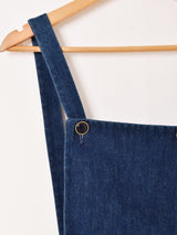 デニム ミニサロペット ワンピース