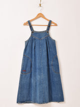 デニム キャミソールワンピース