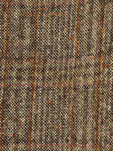 チェック柄 ウールスラックス