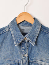 "MARITHE FRANCOIS GIRBAUD" デニム ノースリーブワンピース