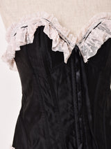 レースアップ コルセット