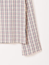 【2色展開】Meridian チェック柄 長袖 カットソー