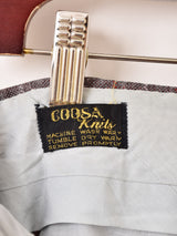 チェック柄 ポリパンツ