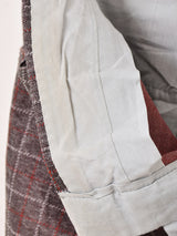 チェック柄 ポリパンツ