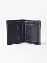 【3色展開】ゴートレザー マルチポケット 二つ折り財布