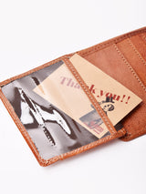 【3色展開】ゴートレザー マルチポケット 二つ折り財布