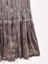 【4色展開】Meridian クリンクル ベロア キャミソールワンピース