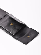 【3色展開】ゴートレザー 三つ折り財布