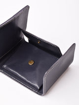 【3色展開】ゴートレザー 三つ折り財布