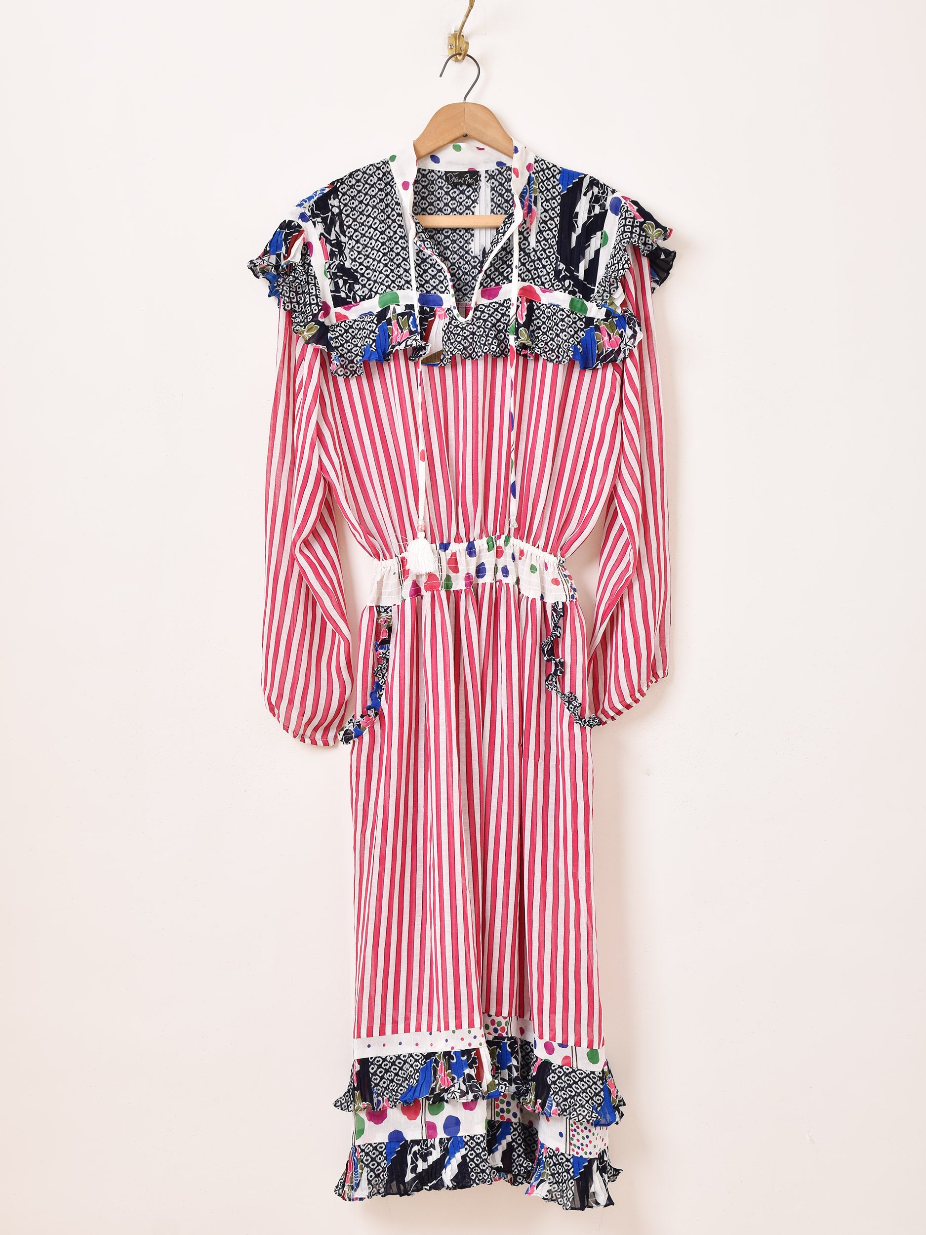 diane freisワンピース 80's Diane Freis 長袖 ワンピース – 古着屋Top of the Hillのネット
