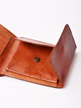 【3色展開】ゴートレザー 三つ折り財布