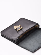 【3色展開】ゴートレザー フラップ 財布