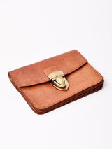 【3色展開】ゴートレザー フラップ 財布