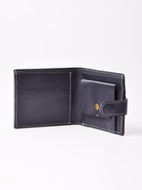 【3色展開】ゴートレザー ベルト 二つ折り財布