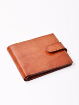 【3色展開】ゴートレザー ベルト 二つ折り財布