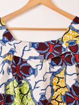 アフリカンバティック 半袖トップス