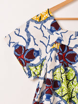 アフリカンバティック 半袖トップス