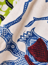 アフリカンバティック 半袖トップス