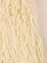 フェイクファー ベスト