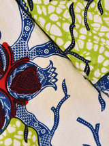 アフリカンバティック 半袖トップス