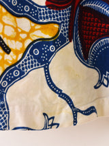 アフリカンバティック 半袖トップス