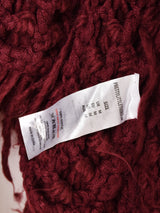 フリンジ ニット カーディガン