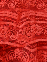 50's Bare Top Lace Dress