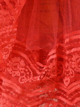 50's Bare Top Lace Dress